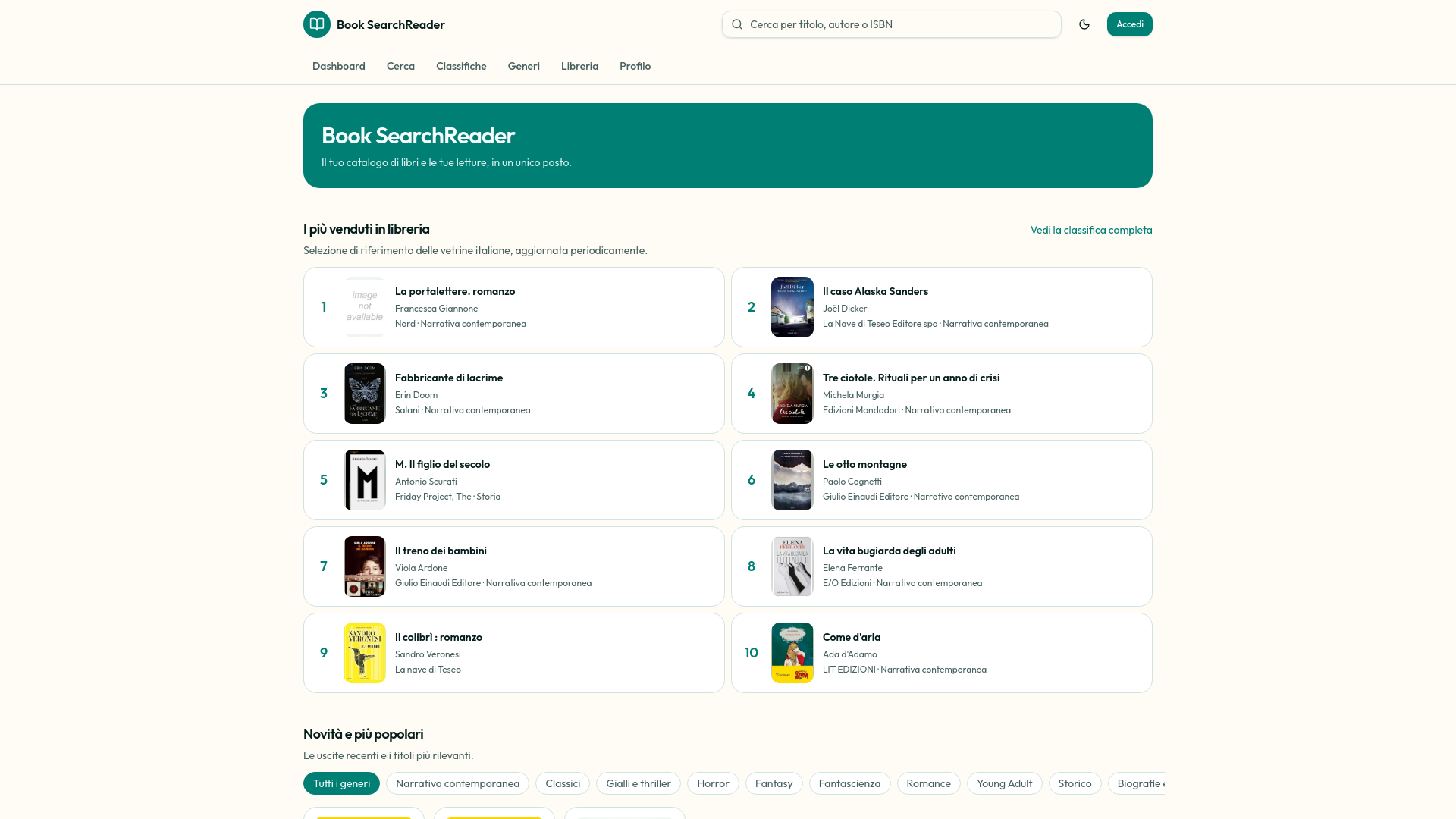 Book Search & Reader